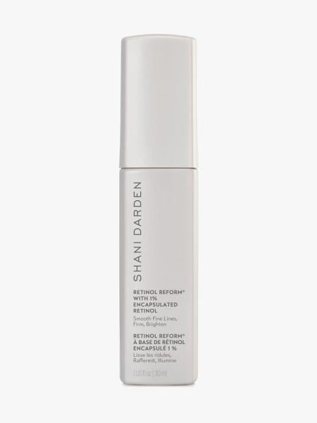 Shani Darden Retinol Reform in branded component on a light gray background
