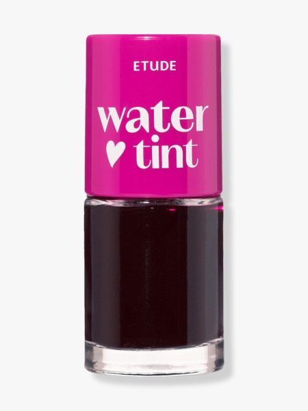 Etude Dear Darling Water Tint lip tint on light gray background